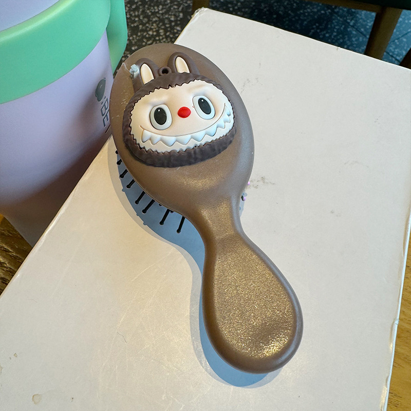 Peines de bolsas de aire de peluche Loopy Peines de aire de peluche Peines de masaje portátiles Peines de masaje mini