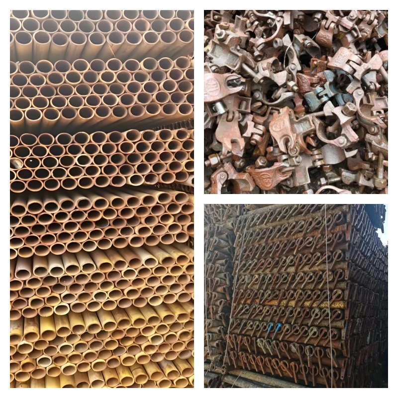 二手旧轮扣脚手架 建筑工地快拆脚手架 二手旧钢管脚手架卡扣扣件