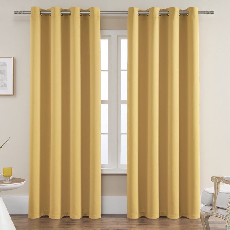 Comercio exterior total sombreante tela opaca protector solar aislamiento térmico tela de sombreante térmico cortinas transfronterizas Amazon al por mayor