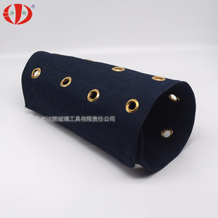 Thickened Glass Wrist Guards, Anti-Cut Arm Guards, Denim Copper Buckle Sleeves, Steel Bar Braided Wrist Guards, Anti-Scratch and Anti-Rust