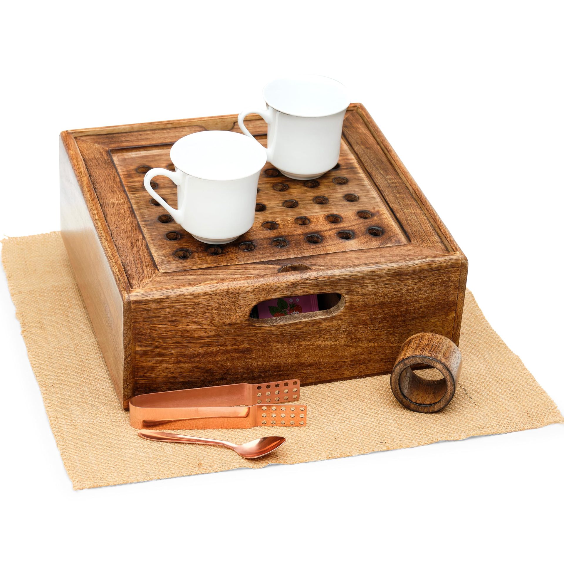 Wooden tea bags