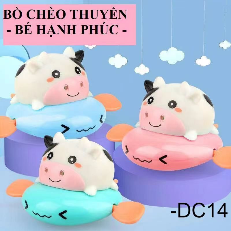 Hydrodynamic Devil Fish Press Forward Children's Bathroom Toy Water Cow Pig Duck Turtle Dolphin Baby Wink Coil