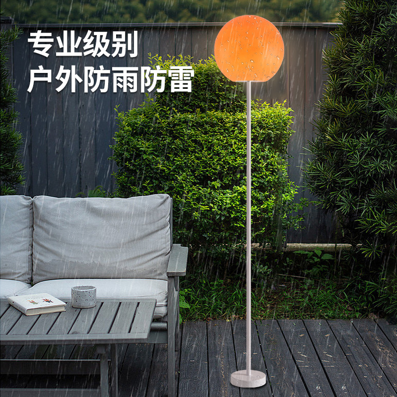 lámpara de piso exterior impermeable lámpara de luna lámpara de atmósfera lámpara de jardín lámpara de jardín lámpara de césped
