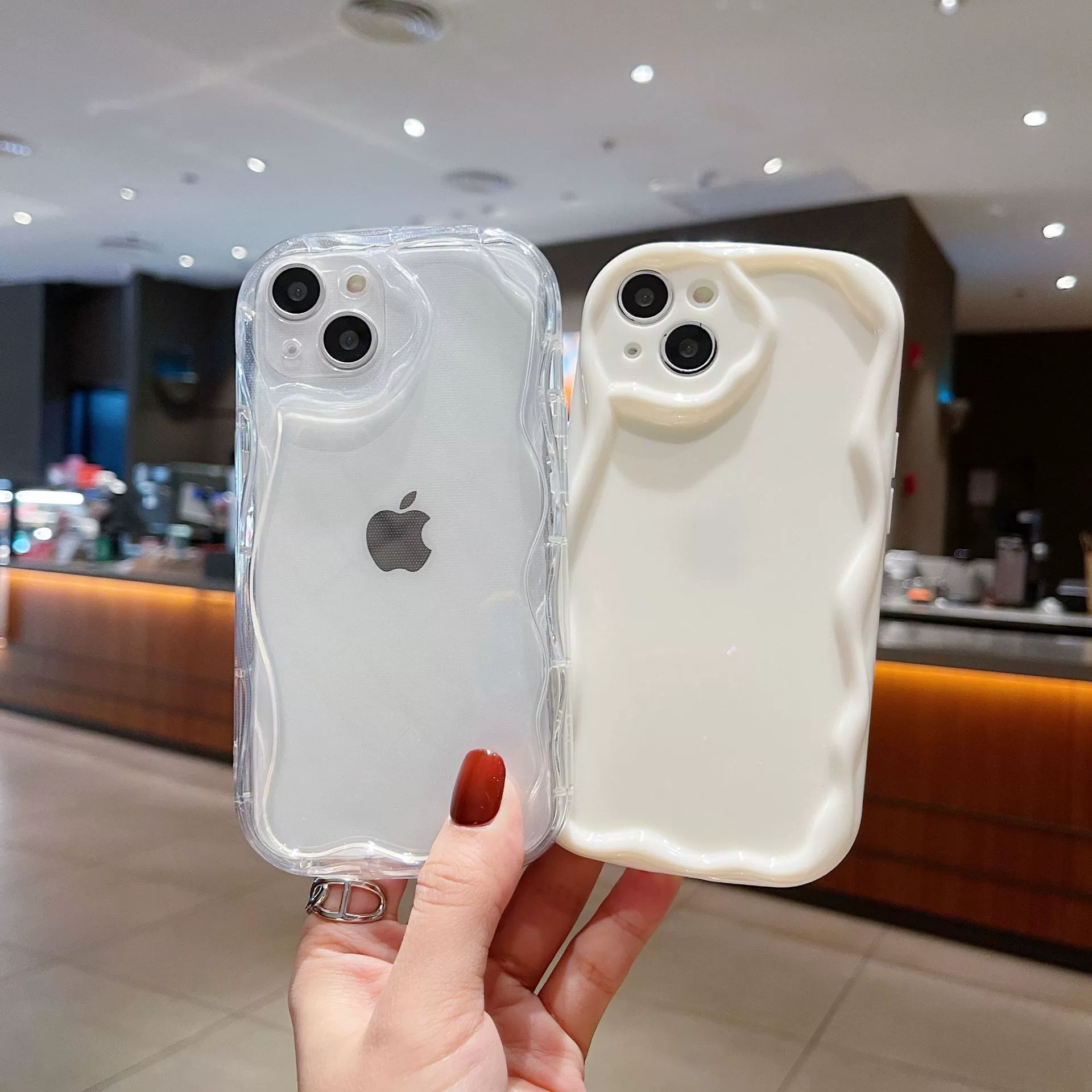 Apple, iPhone 16, кремовый чехол для телефона, совместимый мобильный телефон, защитный чехол, интернет-знаменитость, защита от падения, iphone
