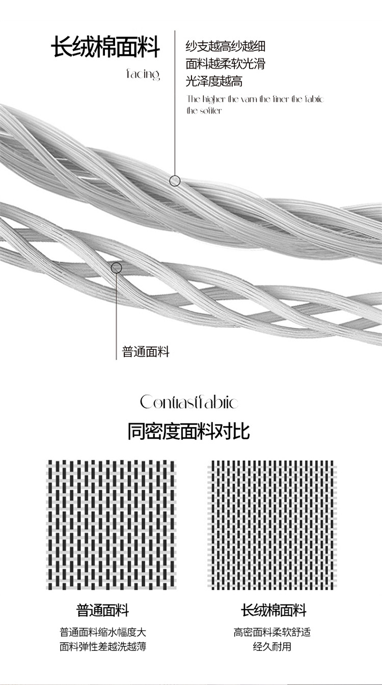 长绒棉床上用品四件套绣花简约轻奢加厚磨毛纯色被套刺绣枕套代发详情5