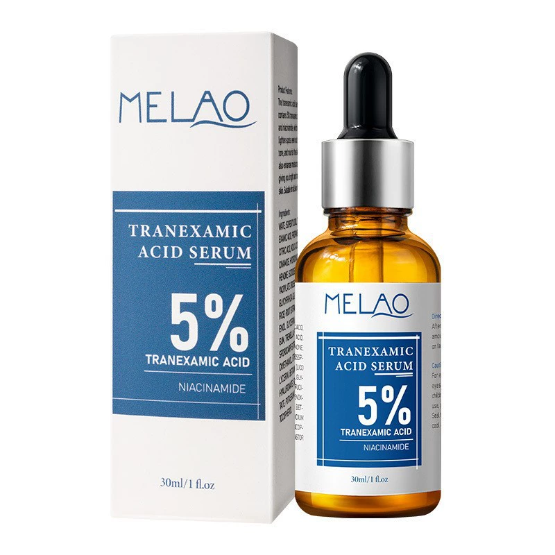 Сыворотка для лица MELAO, ниацинамид 5% с гиалуроновой кислотой и витамином C, 30 мл прозрачная эссенция