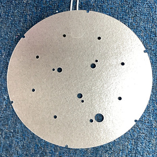 High temperature sintering semiconductor heating plate preparation process etching process