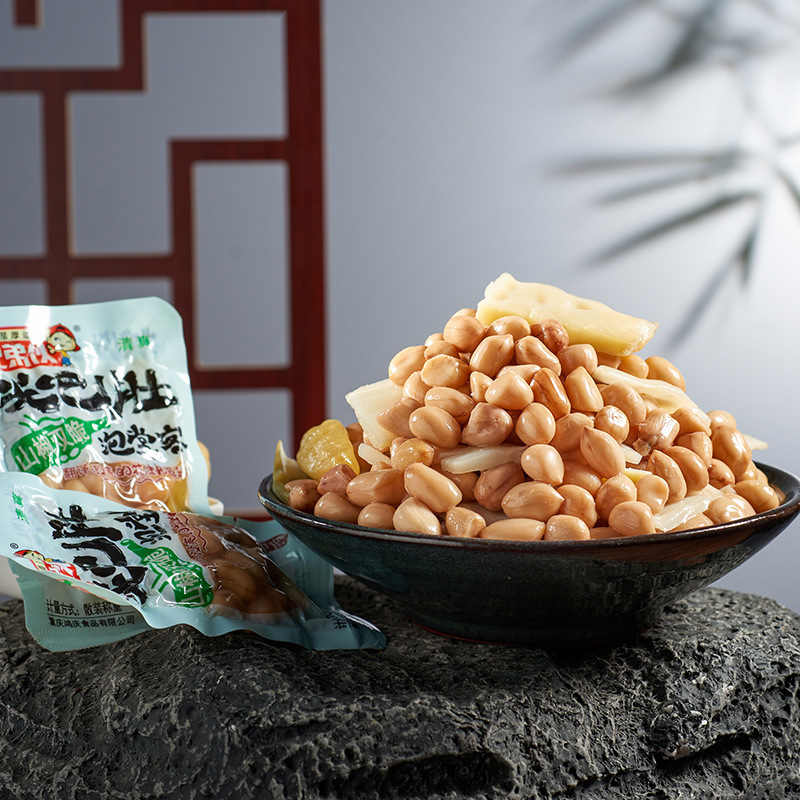 ハラールスナック　卸売　泡椒入りピーナッツ　スナック　泡椒入りダブルクリスピー　オフィススナック　ピーナッツダブルクリスピー|undefined
