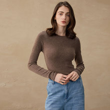 【合集】秋冬毛衣羊绒打底长袖针织圆领套头羊毛针织衫内搭毛衣女
