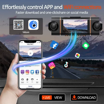Vision Ultra-Thin Model, Driving recorder