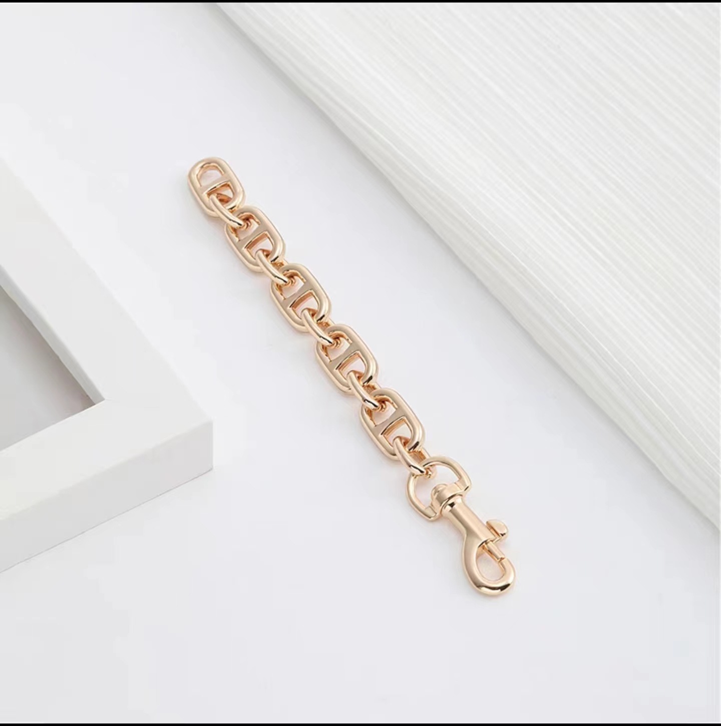 Creativo taller hecho a mano kou chi cadena de extensión correa de hombro accesorios bolsa de transformación cadena corta presbicia cambio cadena de la axila bolsa de la cadena