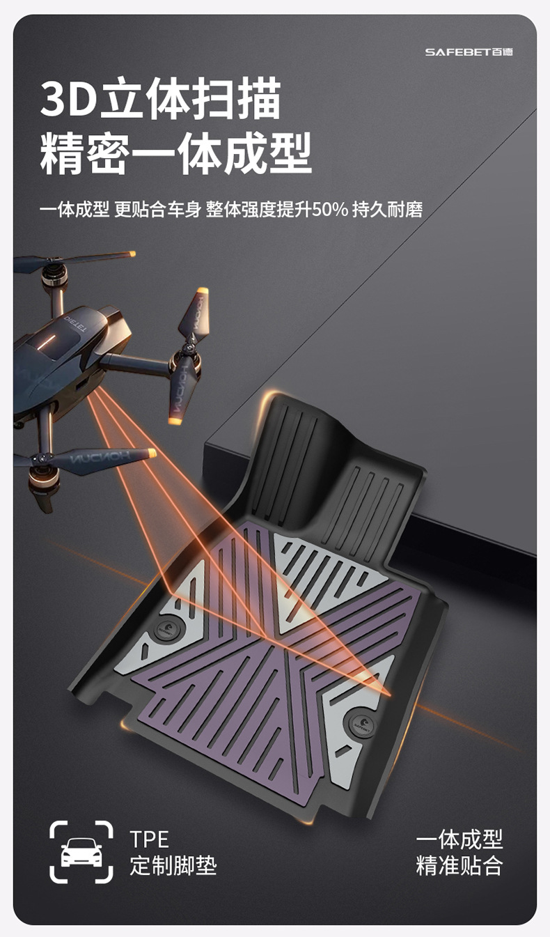 Suitable for the 2026 new model Avita 06 07 12, custom-made colorful TPE car floor mats and trunk mat