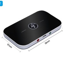 车载蓝牙接收器发射电脑电视无线转音箱AUX适配器声卡