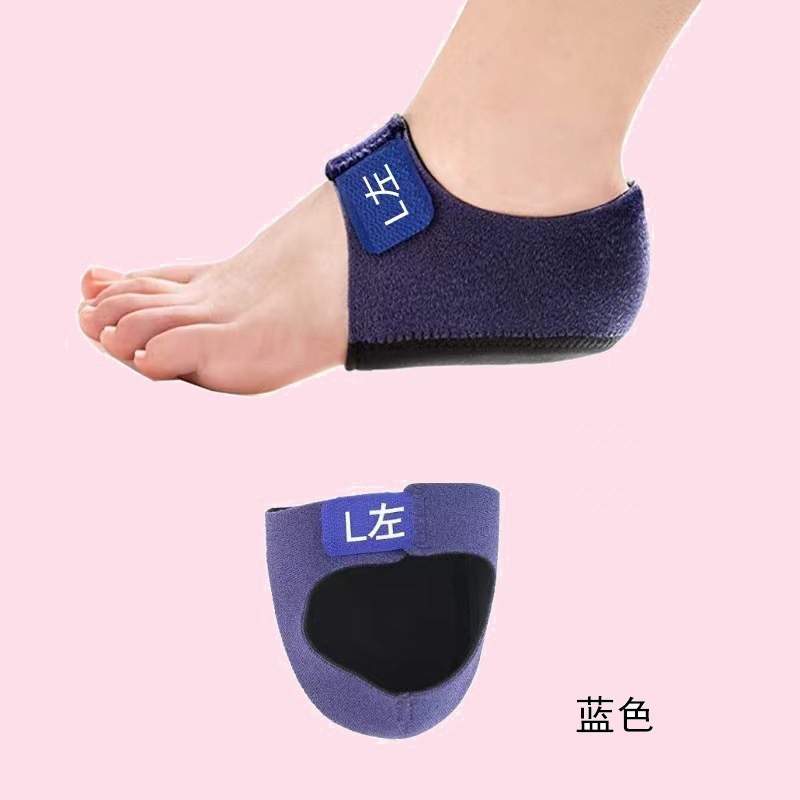 シリコン製かかとカバー マジックテープ式かかとパッド 衝撃吸収かかと保護パッド|undefined