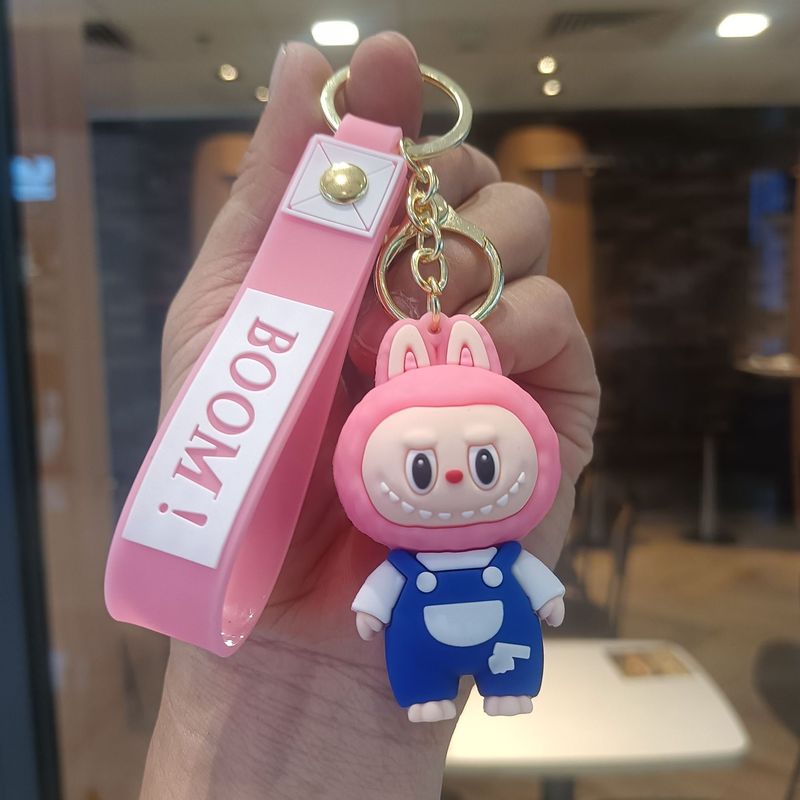 クリエイティブホットスタイルラブブキーホルダー漫画リトルシープペンダントおもちゃベビーグラバーかわいいキーチェーンリング卸売|undefined