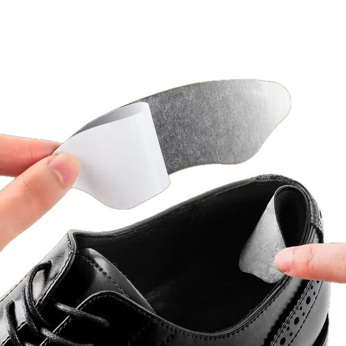 Heel sticker for men's shoes, large to small, code reduction magic, fits the heel, prevents blisters, special for sports shoes, half size pad