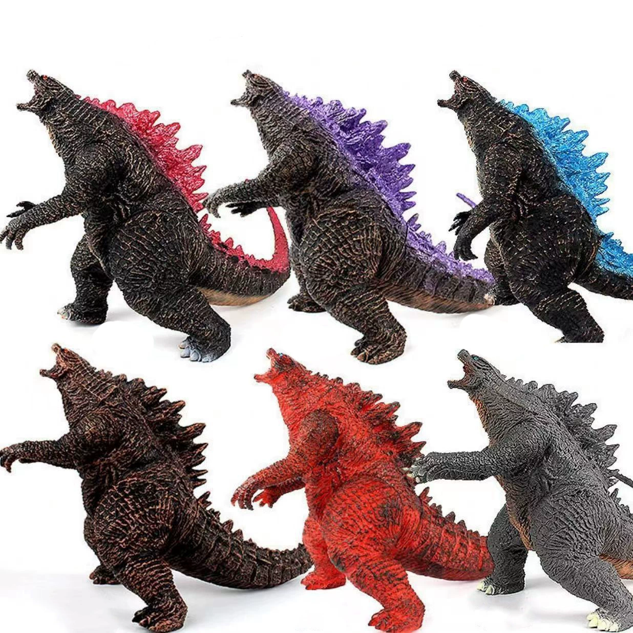 Оптовое поколение Годзилла против Кинг-Конг Монстр подвижная модель игрушки ручной работы ядерная струя в штучной упаковке украшения