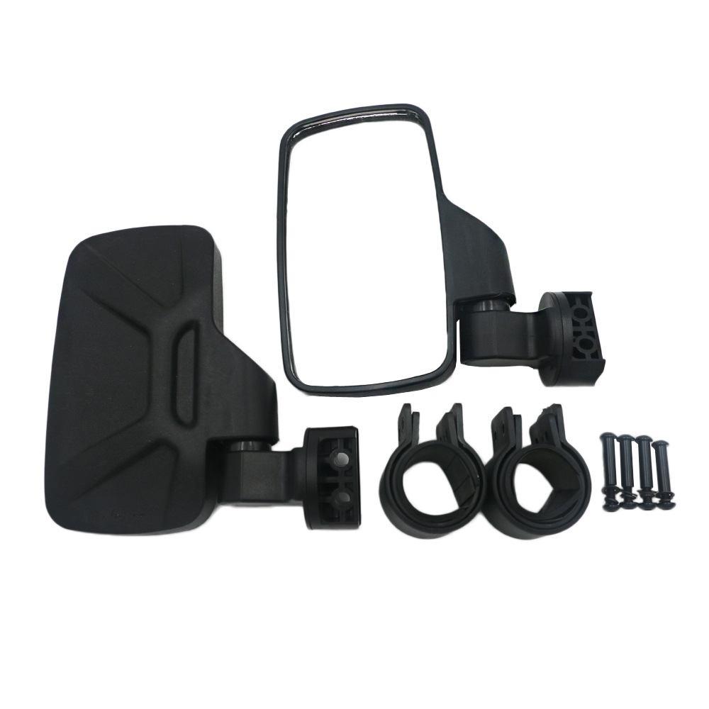 FLYQUICK transfronterizo adecuado para UTV todo terreno playa vehículo todoterreno espejo secundario reflector espejo lateral
