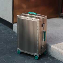 梦旅者同款大容量加厚三七开全铝镁合金行李箱女26旅行箱拉杆箱男