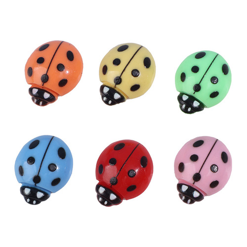 Shellac Resin Cream Adhesive Accessories DIY Children Hair Clips Creative Materials Micro Landscape Ornament Ladybug