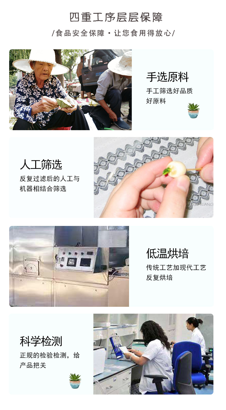 Lotus Plumule Lian Zi Xin 500g Dried Lotus Seed Core Herbal Tea Hunan Origin quality and texture