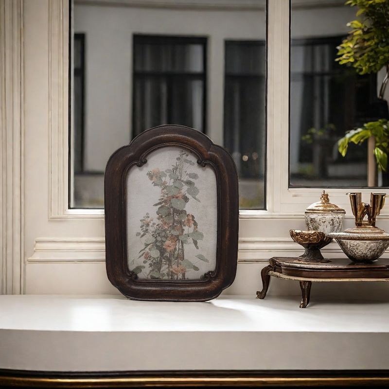 Photo Frame European Style Picture Frame Decoration Handmade Living Room Bedroom Desktop Ornaments Hanging Painting Retro Color Bedside Entrance Hall High-End