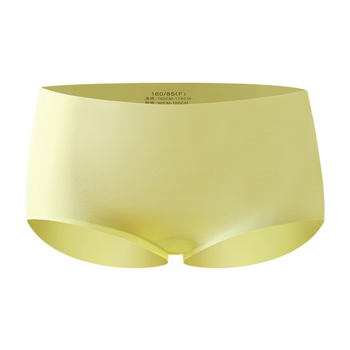 Comfortable, Uncoded Mulberry Silk Antibacterial Undershorts for Women with Seamless, Skin-Friendly, Wear-Free, High-Elasticity, Breathable Design