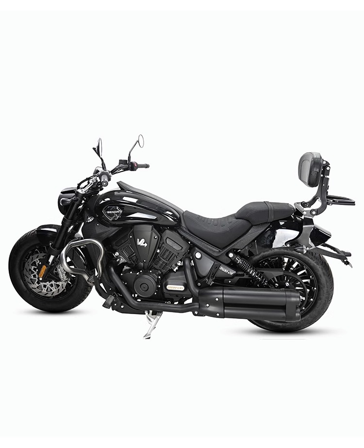 Muscle car Wolf suitable for Benda black flag 500 multi-function folding backrest adjustable backrest modified tail shelf tail