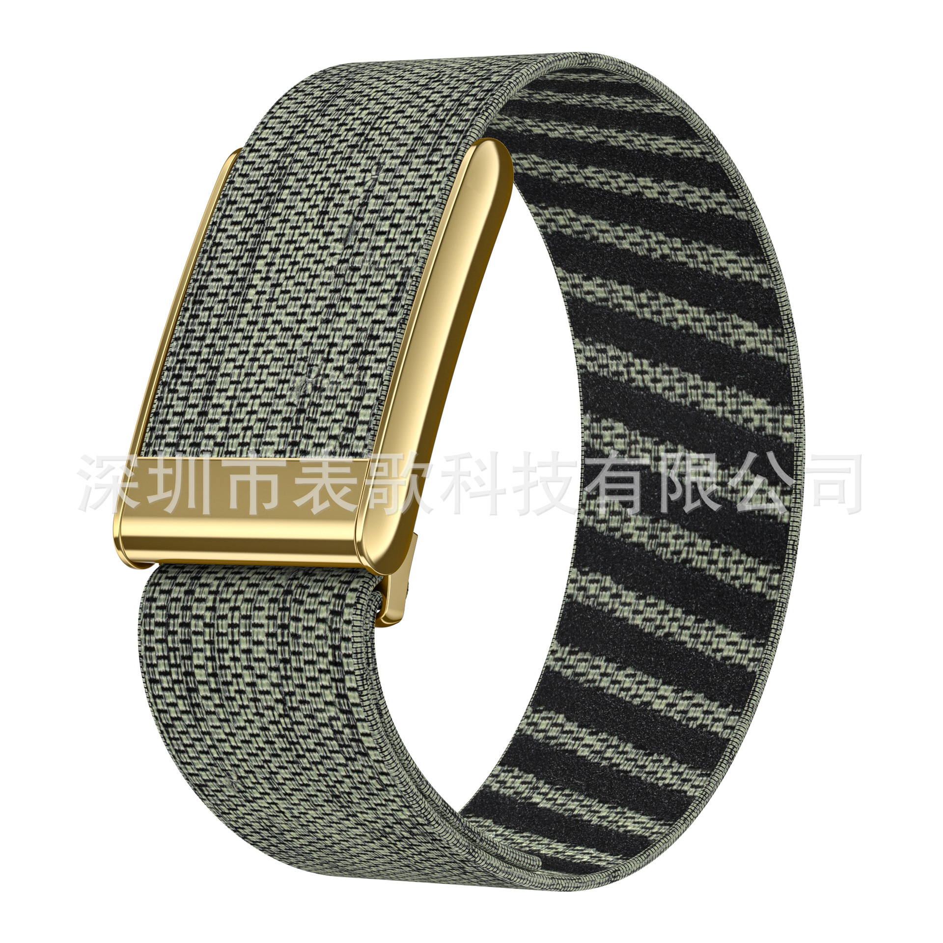 Correa Deportiva para Pulsera Inteligente para Whoop 4.0 5.0 de Nailon, Ajustable, Cierre de Velcro, para Deporte