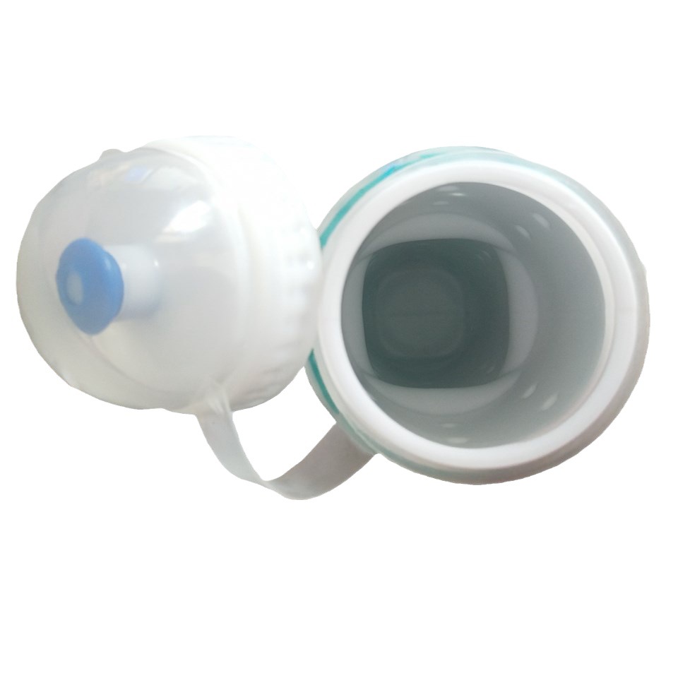 Transfronterizo nueva bicicleta ciclismo deportes hervidor PE doble capa taza de agua de plástico frío Función de aislamiento taza de agua