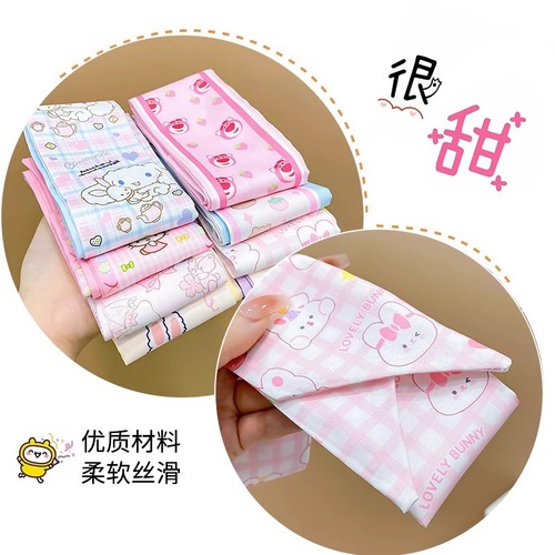 Children's hair accessories cute cartoon fashion internet celebrity hair tie scarf headband girl sweet bow streamer headband girl