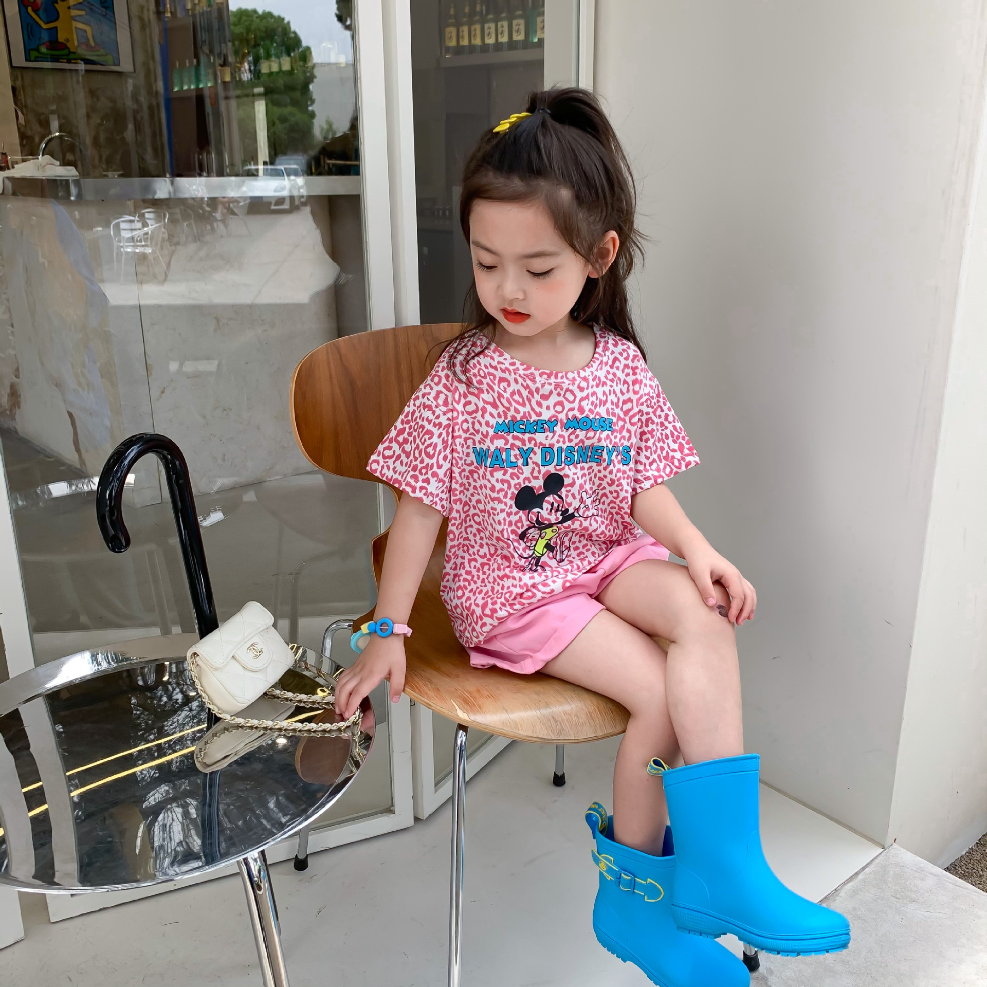 Bộ Đồ Thun Mùa Hè Bé Gái - 56T150 - Thời Trang Kids đẹp 1