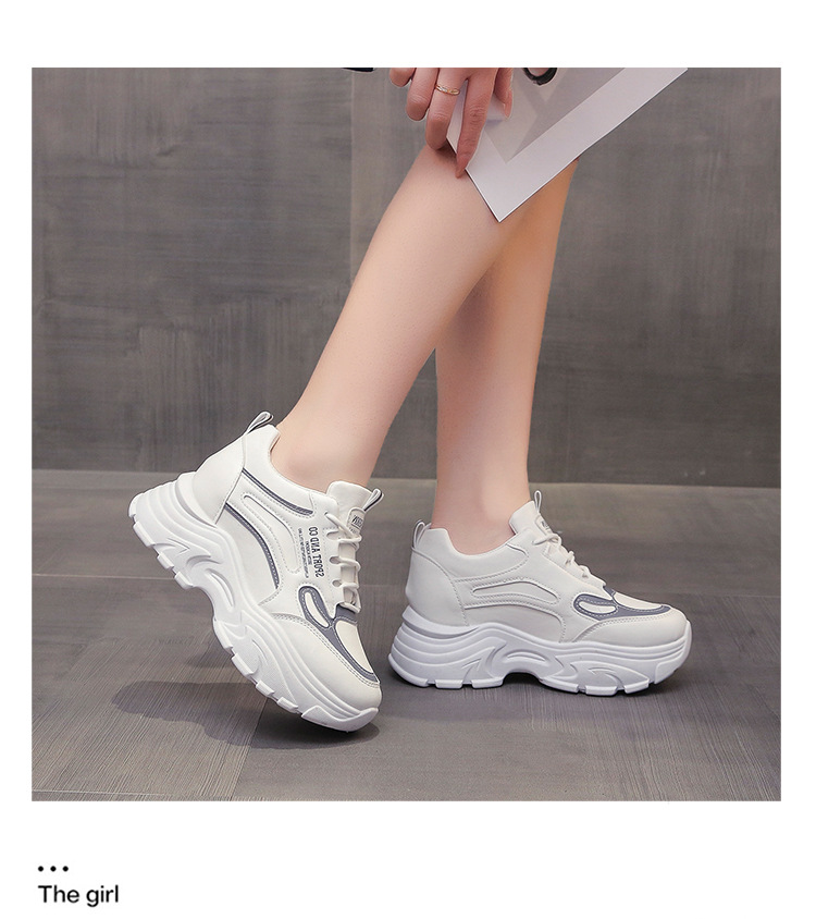 Women Leather Shoes Sports Shoes Athletic Shoes Sneakers Mesh Synthetic Cushioned Durable Footgear_voghion.com