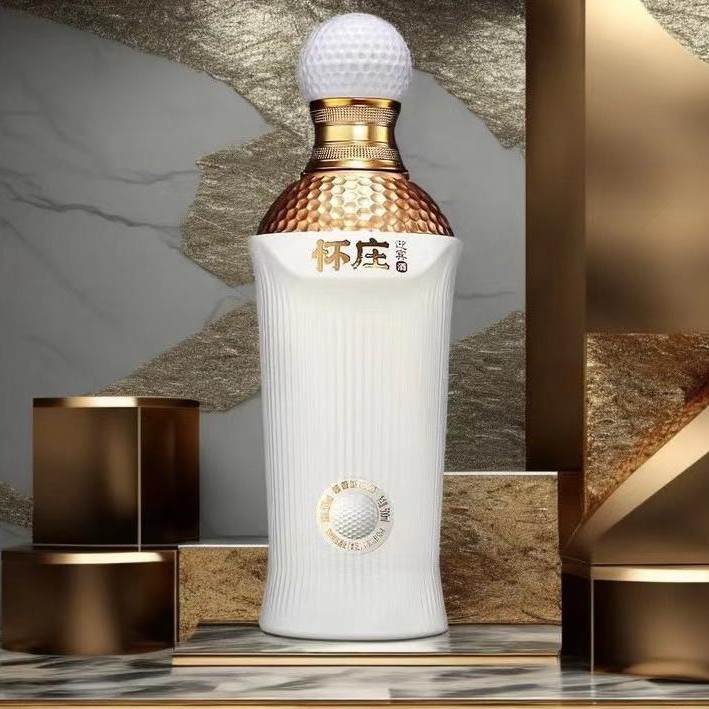 怀庄迎宾酒高尔夫酱香酒53度贵州茅台镇纯粮酿造白酒批发  整箱正