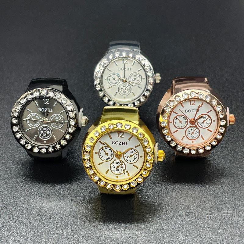 [Ring Watch] Cross-Border Foreign Trade Simple and Elegant Quartz Ring Watch for Men and Women Couples Manufacturer Wholesale Hot Sale