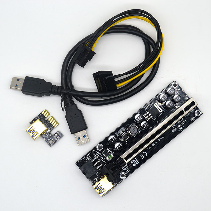 ����VER009S PLUS�Կ��ӳ���pcieת�ӿ��ƽ�8���ݴ���1X16X