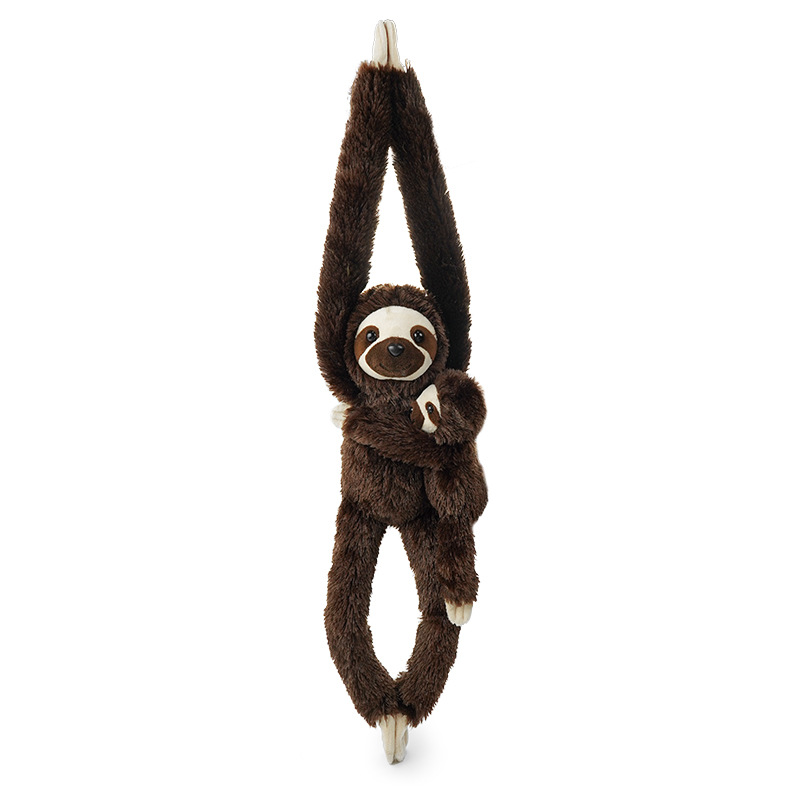 Lindo conejo piel perezoso cortina hebilla marioneta muñeca rayo periférico de peluche juguete transfronterizo al por mayor muñeca de juguete