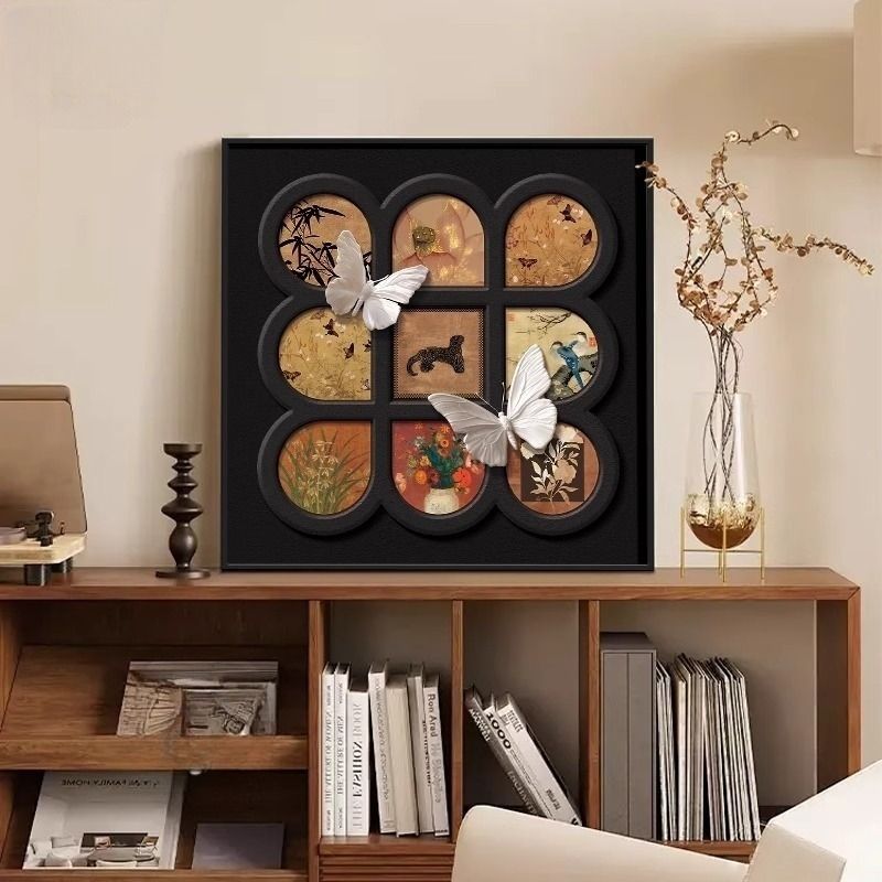 Medieval Style Desktop Painting 2025 New Decorative Painting Tv Cabinet Ornaments Living Room Bedroom Bedside Wall Hanging Painting