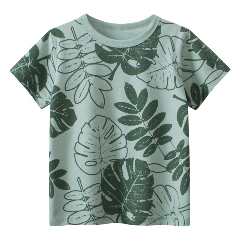 27kids ropa infantil estilo coreano verano nuevo estilo 2025 camiseta de manga corta para niños transfronterizos ropa de bebé niño envío directo