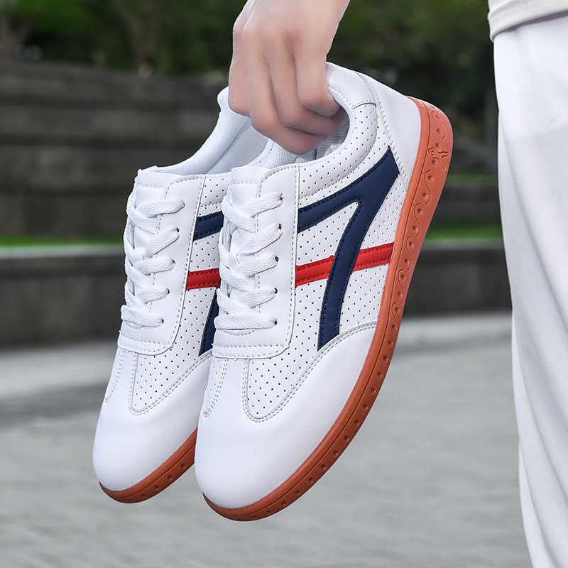 Tai Chi Shoes for Men, Autumn and Winter New Style, Breathable Sports and Leisure Practice Shoes, Men's and Women's Models, Rubber Sole Tai Chi Shoes, Martial Arts Shoes