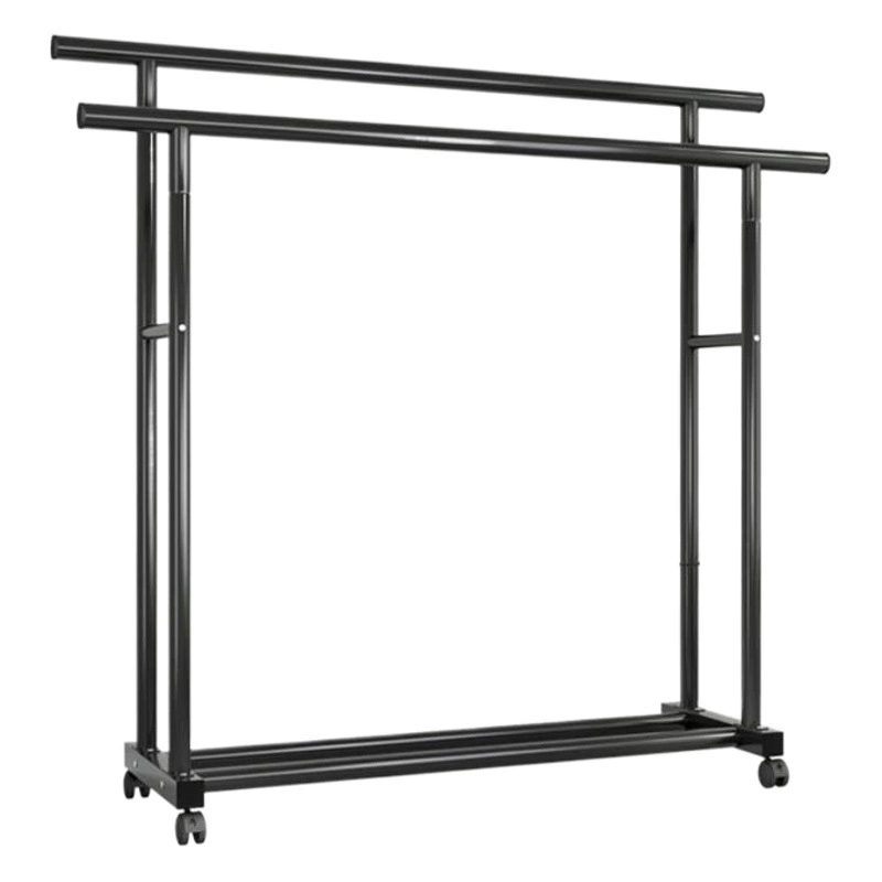 Простая вешалка для одежды Напольная складная вешалка для одежды на балконе Бытовая вешалка для бытовой одежды для спальни Складная вешалка для одежды