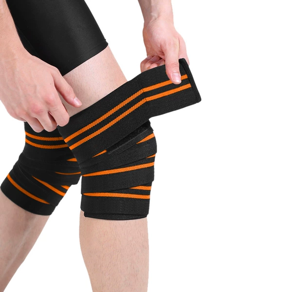 2-stripe kneepad single [orange]