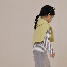 儿童无骨中领纯棉百搭打底衫磨毛秋冬男女童无痕半高领内搭长袖T