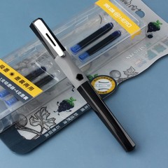 英雄鋼筆3920小學生墨水鋼筆墨囊可替換三年級書寫初學者0.38特細