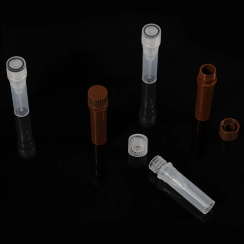 Криотрубки BIOLOGIX Baroque 81-7055 коричневые, 0,5 мл, полипропилен, 10 шт./упаковка, 4 упаковки/коробка