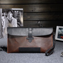 Men PU Leather Business Work Handbag 2018 New Fashion