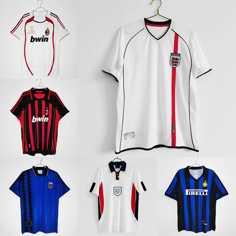 All League Ac Chelsea Football Uniforms Argentina Inter Milan Brazil Germany England Jerseys Dropshipping Retro Trend