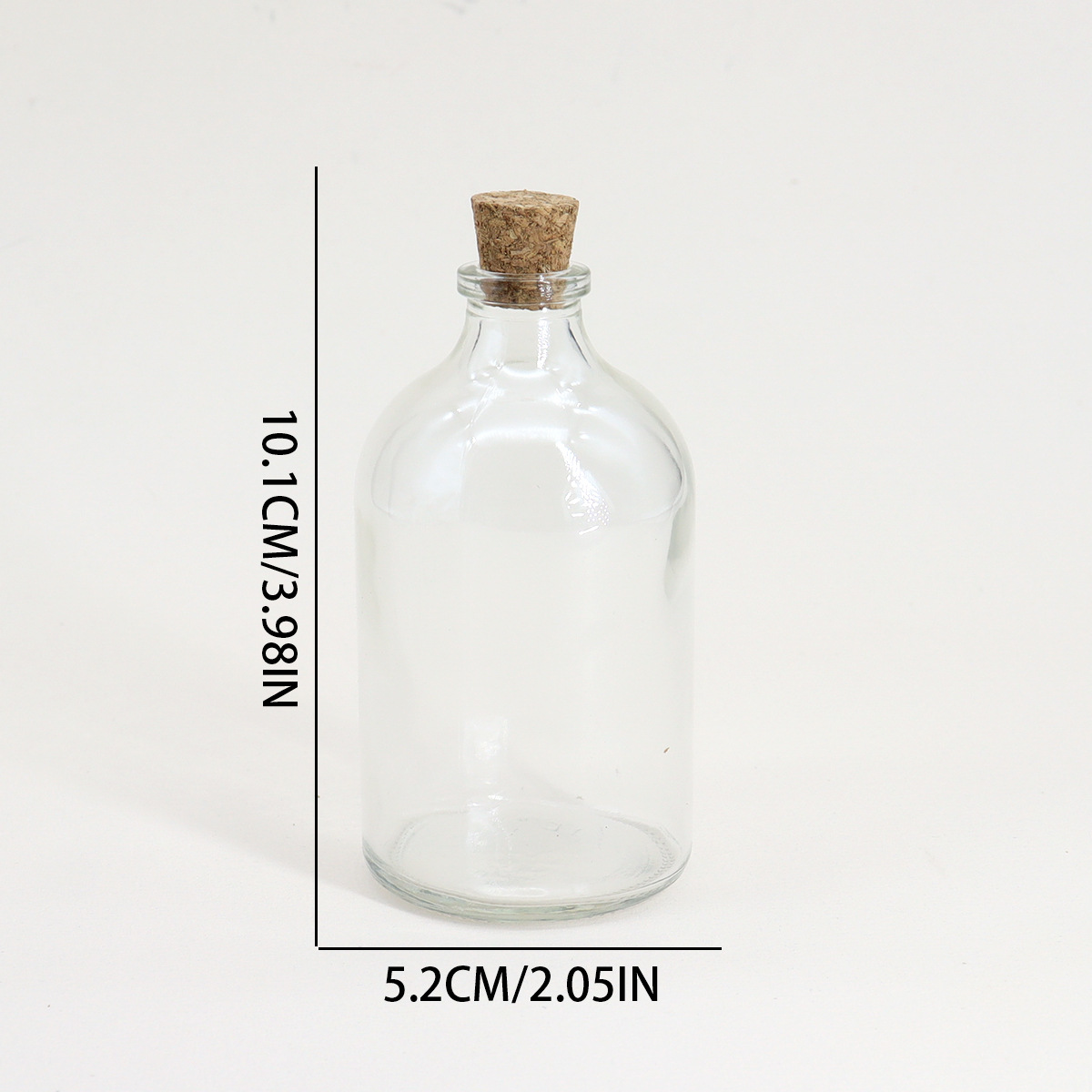 30ml 50ml 100ml botella de almacenamiento de vidrio transparente botella de baño de pies de 1 onza image 4