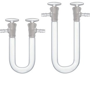 Product Name: U-Shaped Support Plug Drying Tube/Drying Tube with Support and Plug, 3.3 High Boron Glass, Produced