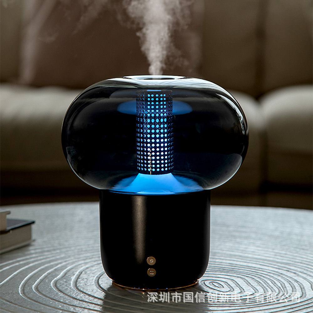 Modern Simple Creative Table Lamp Aromatherapy Machine Humidifier Aromatherapy Essential Oil Atomization Nordic Style Bedside Bedroom Table Lamp